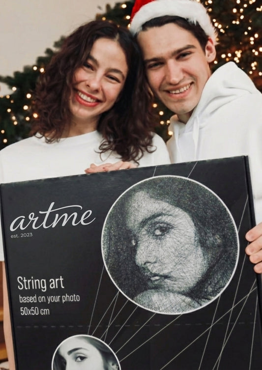 Artme Kişiye Özel String Art Tablo Kiti