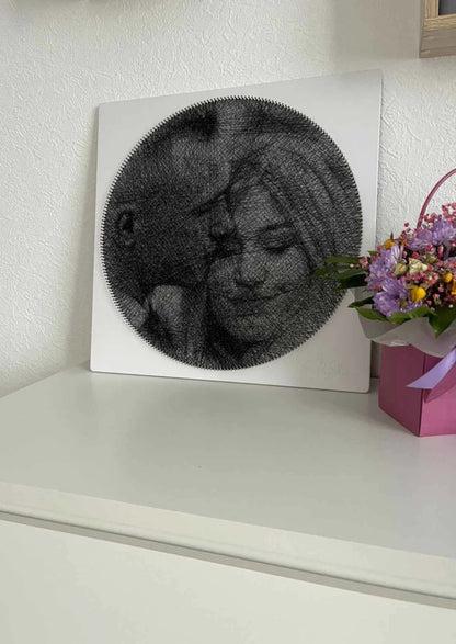 Artme Kişiye Özel String Art Tablo Kiti